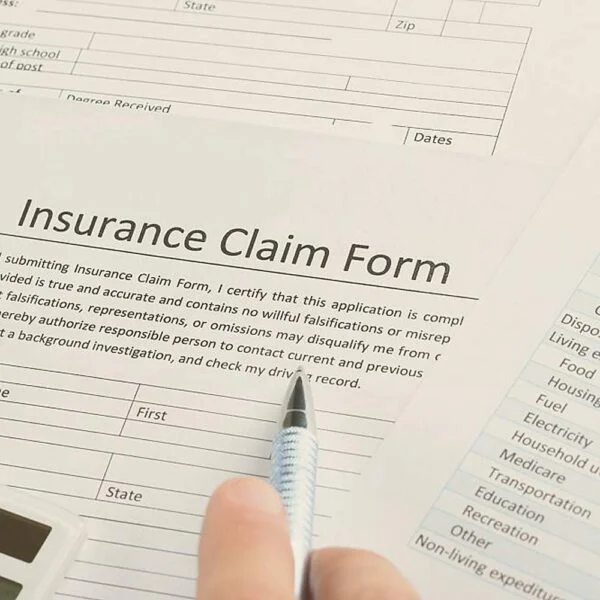 Property Loss Claim Filing form