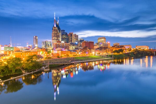 Nashville Tennessee Skyline