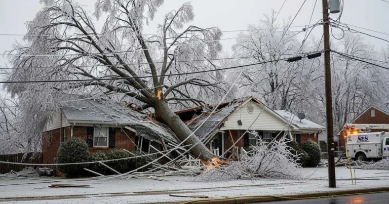 Ice Storm Damage 2026